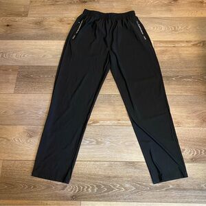 StretchActive Women’s Black XL Ultra Stretch Nylon Casual Athletic Pants